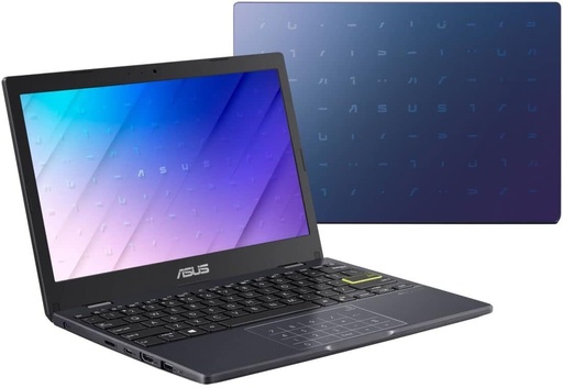 [E210MA-GJ185T] Laptop ASUS E210MA Intel Celeron N4020 4Go 128 Go Carte graphique Intel UHD 600 11.6" Windows 10 Pro Bleu